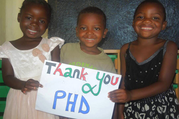 The PHD Design Team support Sparkle Malawi